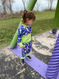 Grow With Me Raglan Tee Long Sleeve Custom Order