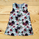 Reversible Wrap Dress with Pocket, size 4T, READY TO SHIP