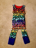 Grow with me shoulder snap romper overalls, Custom Order