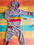 Custom Hoodie and pants set, sewn to order