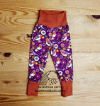 Floral Robin Joggers, 1-3yr, ready to ship