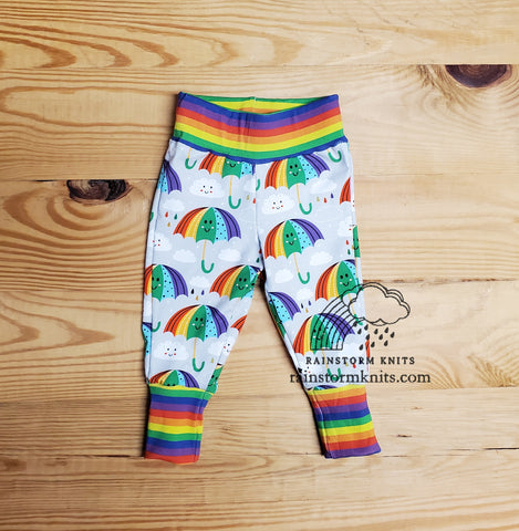 Umbrella Joggers, 3-12m, READY TO SHIP