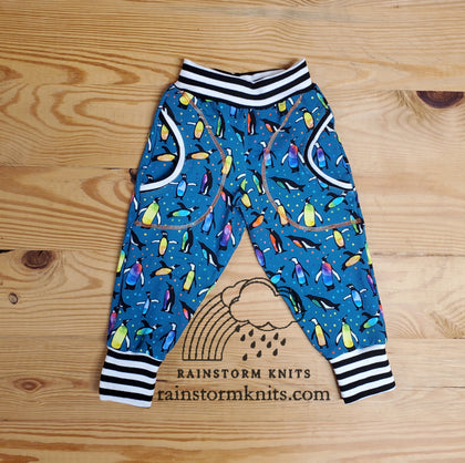 Rainbow penguin pocket joggers
