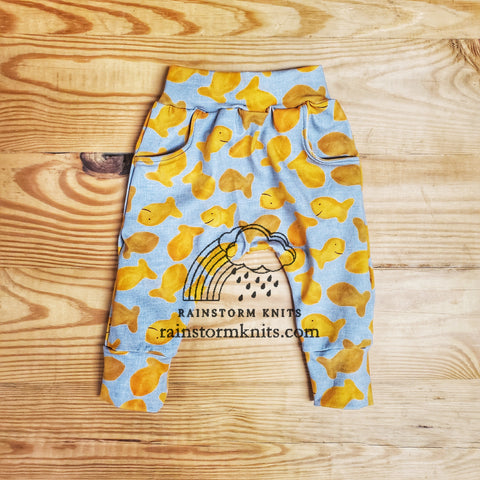 Snack pants, 9-12months, READY TO SHIP